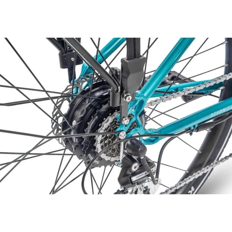 Ampere Tourer S Electric Bike Teal Blue-8